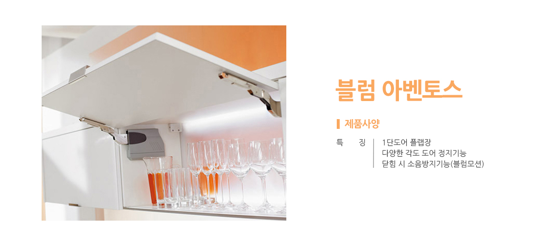 Blum 아벤토스 터치플랩